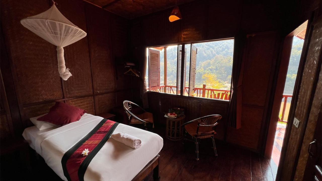 Mekong Riverside Lodge Muang Pakbèng Dış mekan fotoğraf