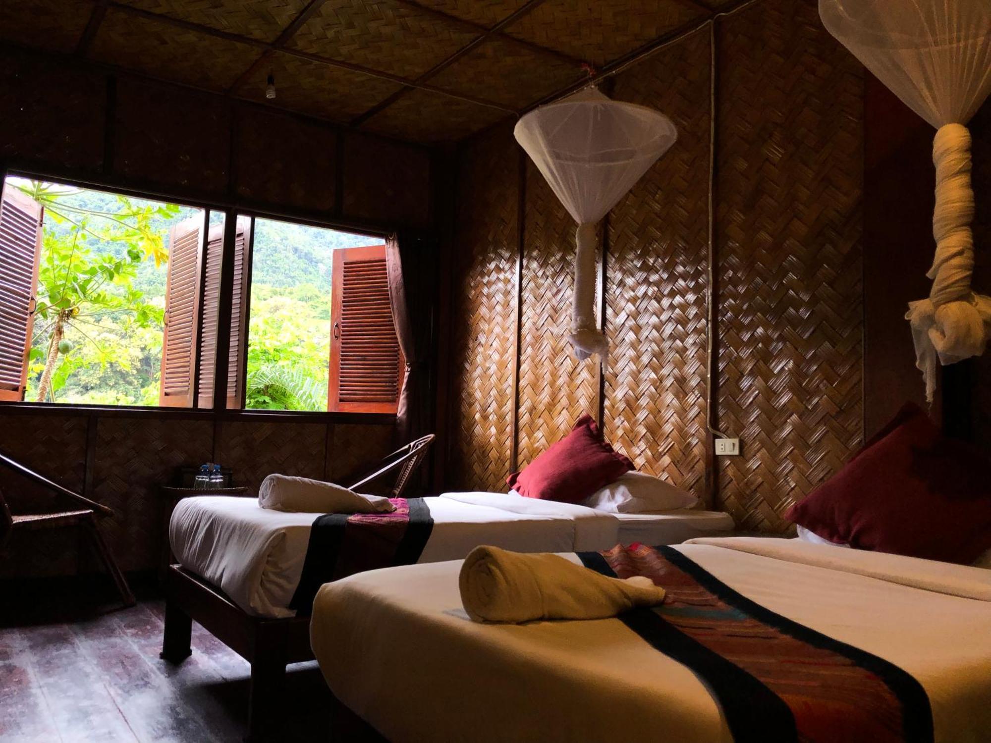 Mekong Riverside Lodge Muang Pakbèng Dış mekan fotoğraf