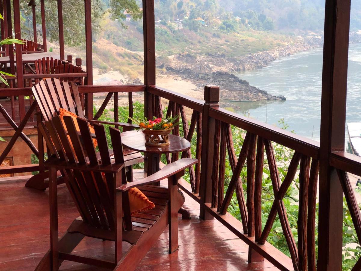 Mekong Riverside Lodge Muang Pakbèng Dış mekan fotoğraf