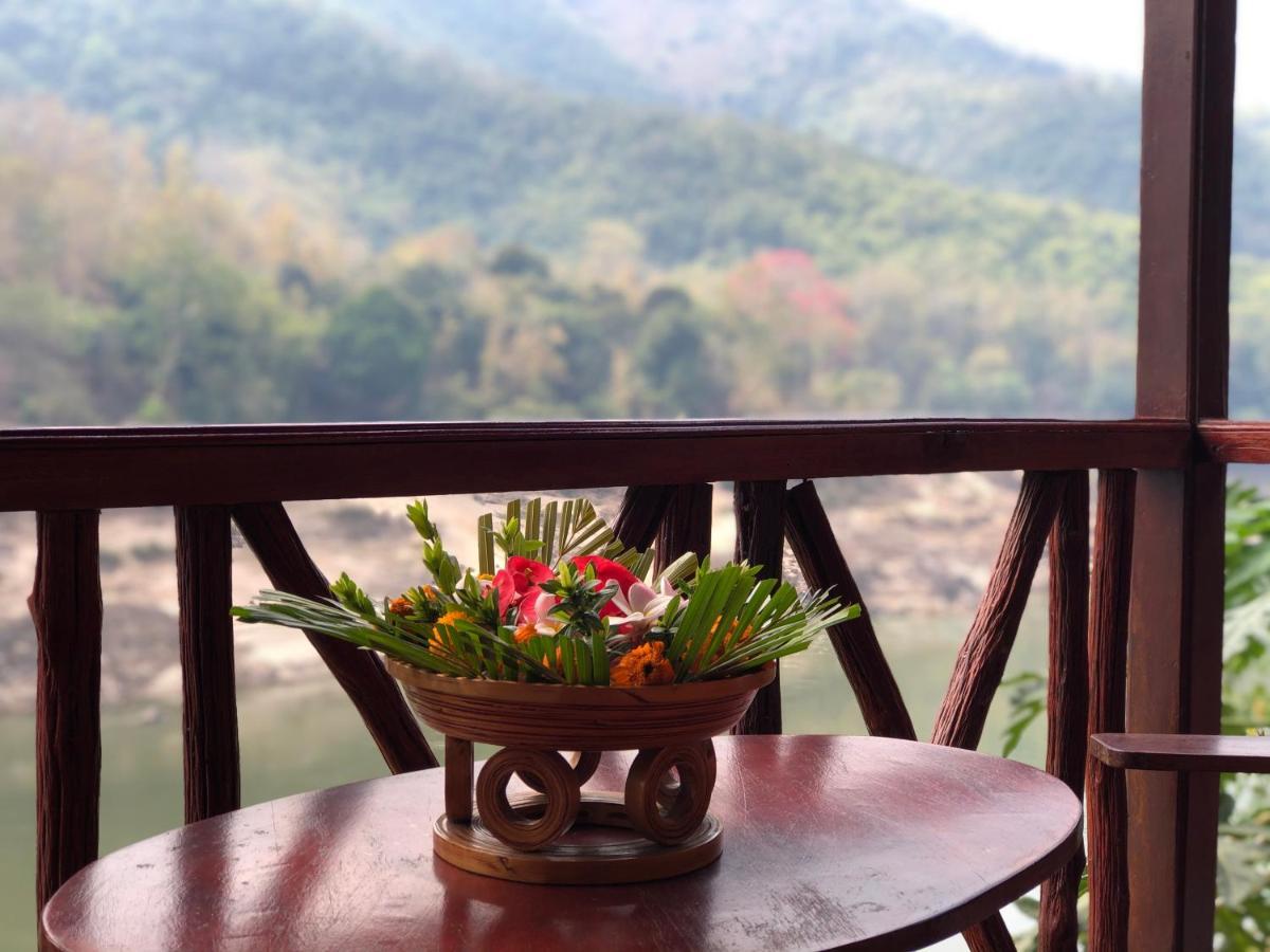 Mekong Riverside Lodge Muang Pakbèng Dış mekan fotoğraf